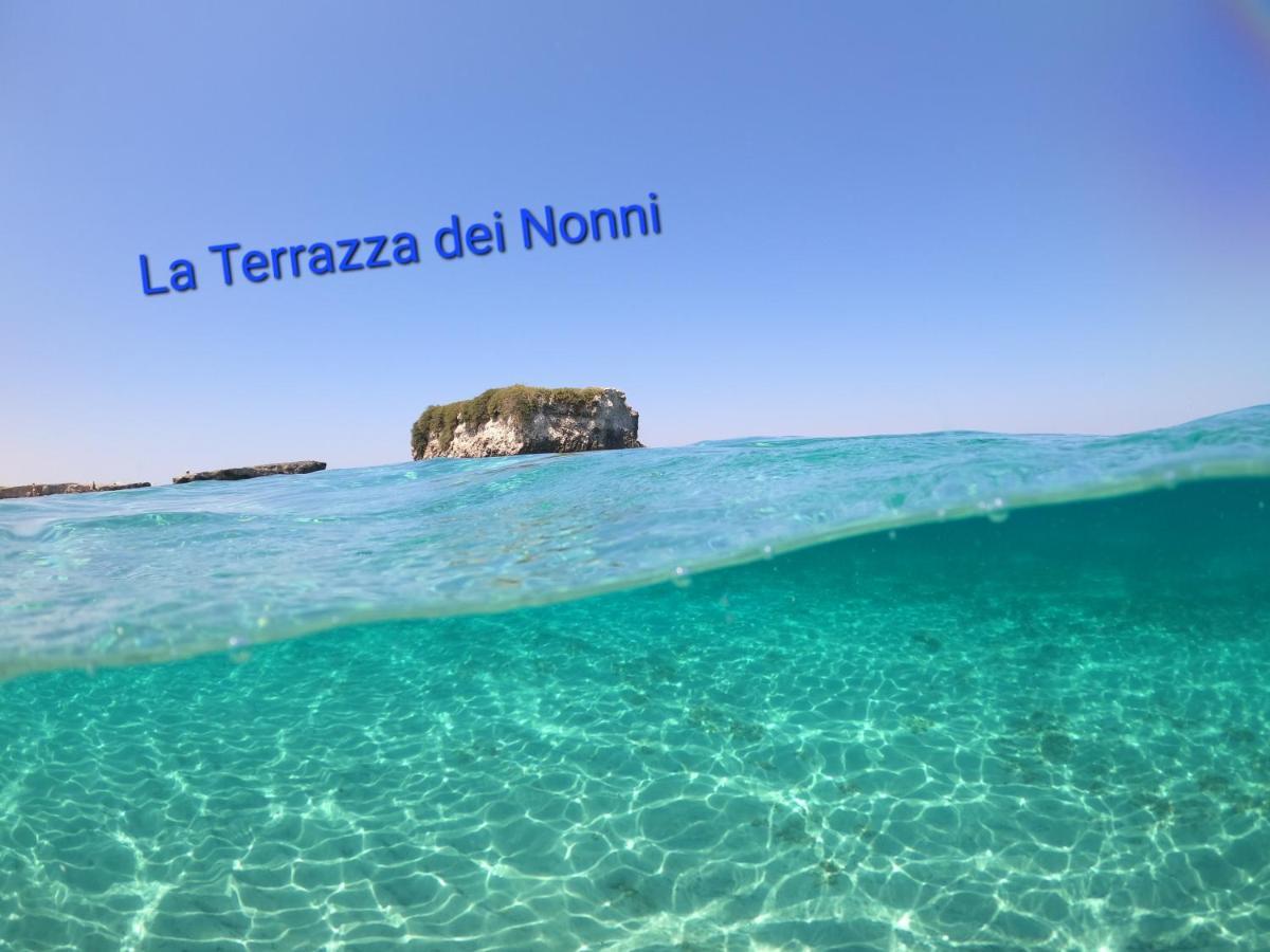 La Terrazza Dei Nonni Διαμέρισμα Torre Specchia Ruggeri Εξωτερικό φωτογραφία